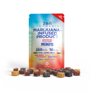 Zen Cannabis Mini's Gummies Assorted Flavors