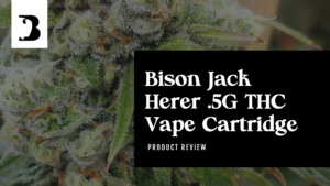 Bison Jack Herer THC Vape Cartridge