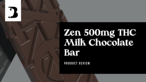 Zen 500mg THC Milk Chocolate Bar