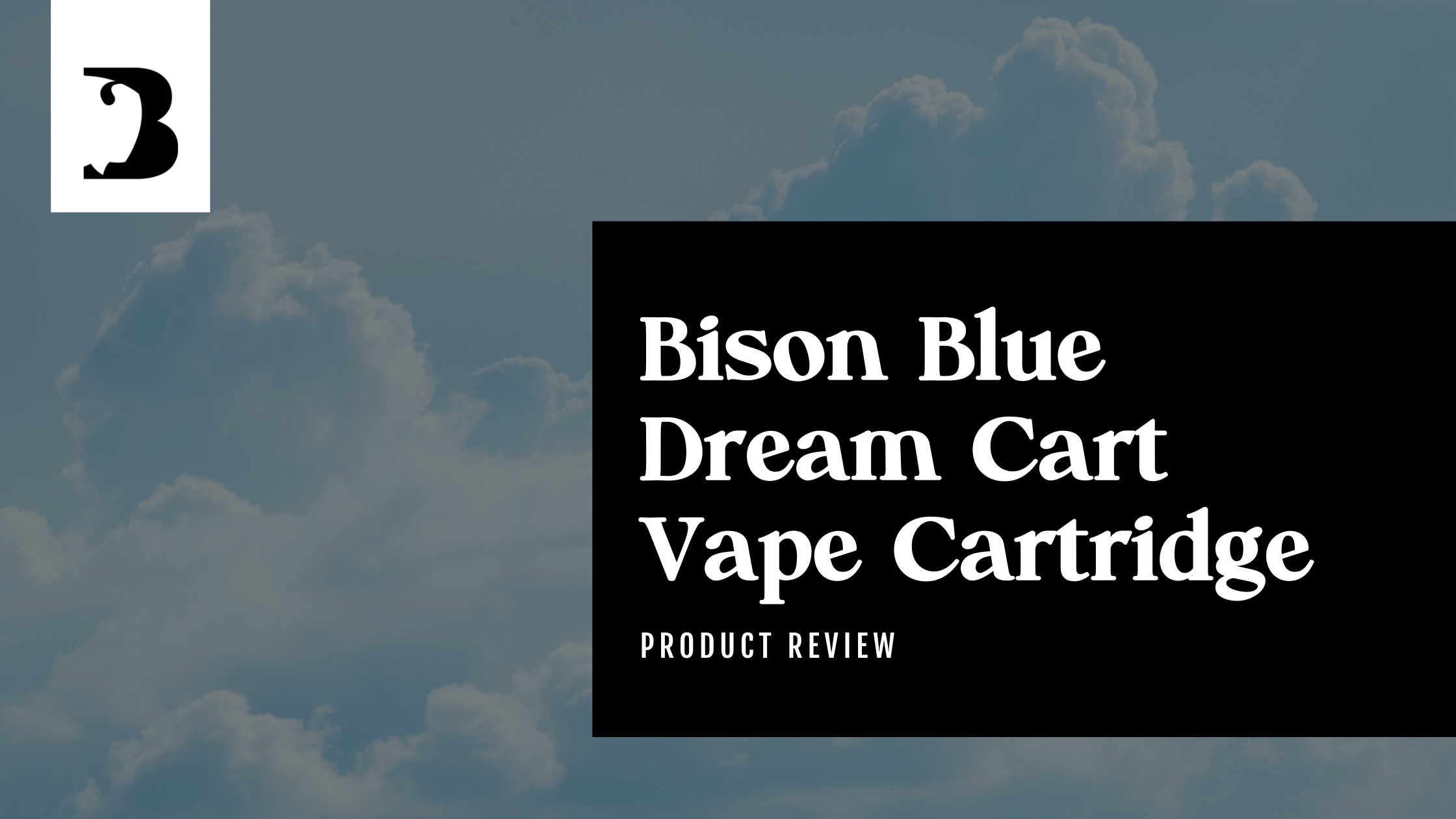Bison Blue Dream Vape cartridge