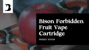 Bison Forbidden Fruit Vape cartridge