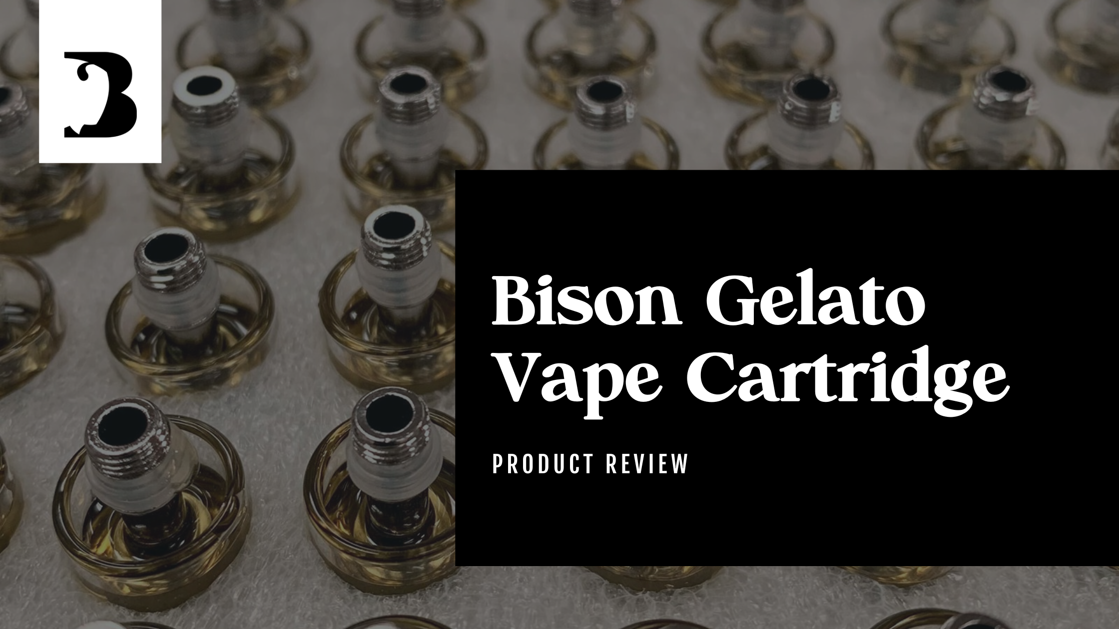 Bison Gelato Vape Cartridge